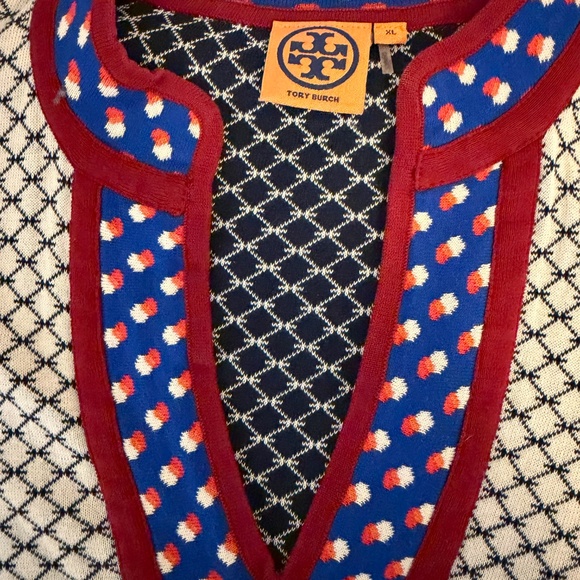 Tory Burch Cotton Tunic Sweater XL - Picture 5 of 6